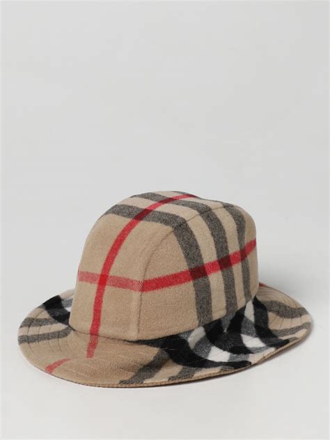 cappello burberry lana|Burberry Donna Cappello lana .